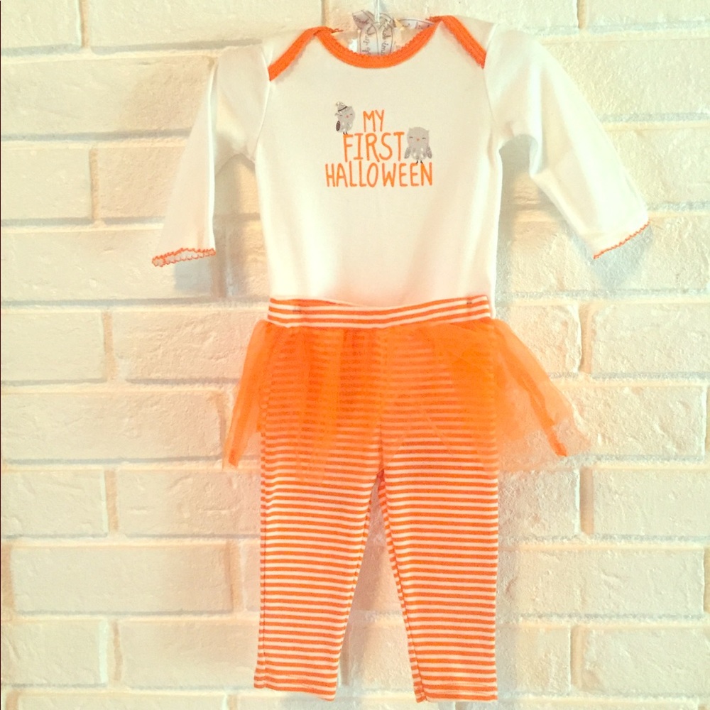 Carter's- Baby Girl 1st Halloween Outfit Set